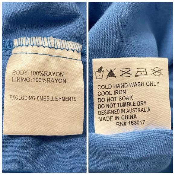 Princess Polly The Sting Mini Dress in Blue Floral - Picture 12 of 13